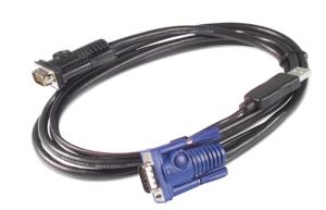 Εικόνα της APC KVM USB Cable AP5253, 6 ft (1.8 m) 
