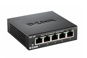 Εικόνα της D-LINK SWITCH DES-105 5-port 10/100Mbps Fast Ethernet