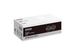 Εικόνα της Epson Toner Black Double Pack C13S050710