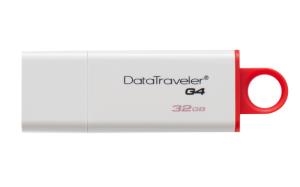 Εικόνα της KINGSTON USB Stick Data Traveler G4 DTIG4/32GB, USB 3.0, White and Red