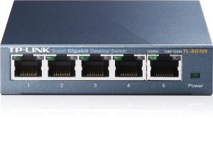 Εικόνα της TP-LINK Switch TL-SG105, 5 port, 10/100/1000 Mbps, Steel Case