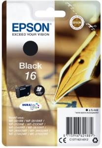 Εικόνα της EPSON Cartridge Black DuraBright Ultra 16 C13T16214012