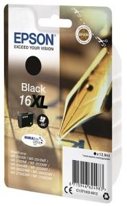 Εικόνα της EPSON Cartridge Black DuraBright Ultra 16XL C13T16314012