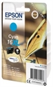 Εικόνα της EPSON Cartridge Cyan DuraBright Ultra 16XL C13T16324012