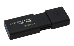 Εικόνα της KINGSTON USB Stick Data Traveler 100G3 DT100G3/128GB, USB 3.0, Black