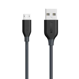Εικόνα της ANKER Cable Micro USB to USB-A 2.0 Powerline 0.9M, Grey