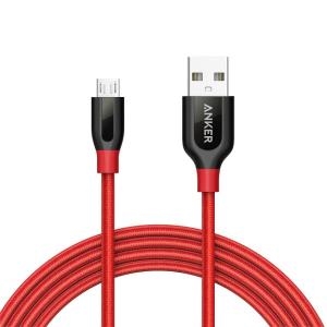 Εικόνα της ANKER POWERLINE+  MICRO USB CABLE, 1.8M, RED