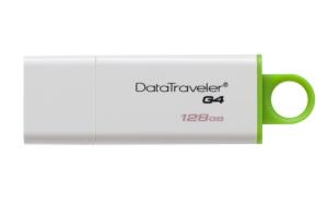 Εικόνα της KINGSTON USB Stick Data Traveler G4 DTIG4/128GB, USB 3.0, White and Green