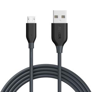 Εικόνα της ANKER Cable Micro USB to USB-A 2.0 Powerline 1.8M, Black