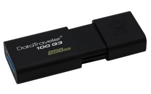 Εικόνα της KINGSTON USB Stick Data Traveler 100G3 DT100G3/256GB, USB 3.0, Black