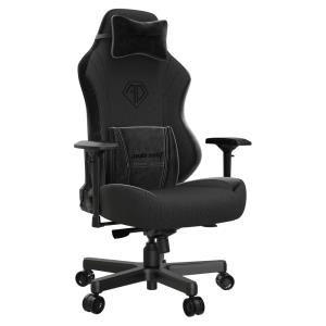 Εικόνα της ANDA SEAT Gaming Chair AD18 T-PRO Black FABRIC with Alcantara Stripes
