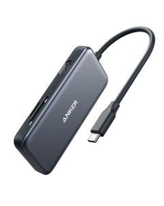 Εικόνα της ANKER Hub USB-C Premium 5 In 1 2xUSB3 HDMI Mem Card