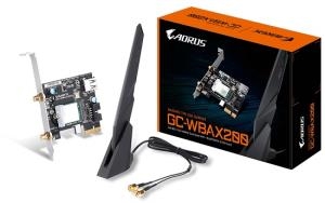 Εικόνα της GIGABYTE Wireless PCIe WIFI 6 GC-WBAX200 ,2400Mbps