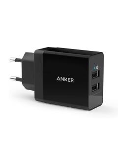Εικόνα της ANKER Wall Charger 2-Port USB-A 24W Black