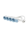 Εικόνα της Legrand SurgeArrest 4 Outlets 1.5m Cable  White/Blue 