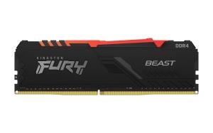 Εικόνα της KINGSTON Memory KF436C17BBAK2/16 FURY Beast RGB DDR4, 3600MT/s, 16GB,KIT OF 2, RGB