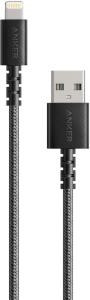 Εικόνα της ANKER Cable Lightning MFI to USB-A 2.0 Powerline Select+ 0.9M Black